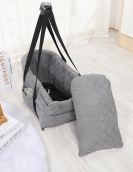 Car dog nest pet supplies Small dog car portable plus high -safety seat cat and dog nest