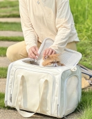 Practice cat bag can be folded and folded to expand pet bags.