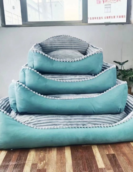 Demolition of dog nest green can be warm in winter warm pet cushion winter sofa four seasons universal dog pad pet nest