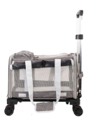 Pet lever boxes can be folded with cat bag out of the bag.
