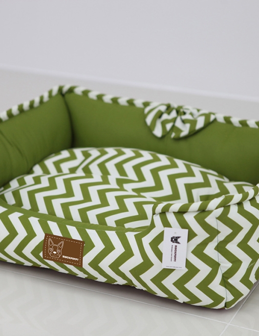 Pet nest long square dog nest and thick warm cushion large dog golden retriever small dog nests to become cat kitten nest