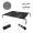 Black (square tube splicing tube) 