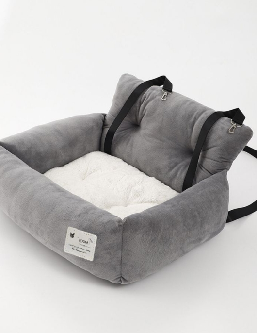 Four seasons universal pet cats and dog cars carry nest car dog -cream hand -type car seat seat pet supplies