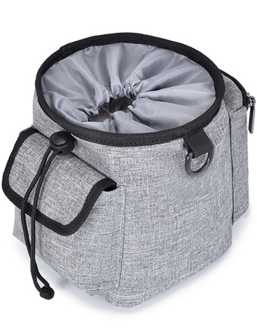 Pet training bag dogs out of portable snack bag Walking dog bag more use garbage pocket bag training dog pocket