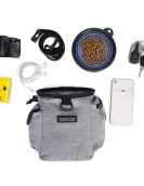 Pet training bag dogs out of portable snack bag Walking dog bag more use garbage pocket bag training dog pocket
