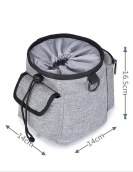 Pet training bag dogs out of portable snack bag Walking dog bag more use garbage pocket bag training dog pocket