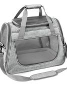 Cat bag out bag can be folded with small dog bags.