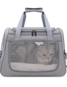 Cat bag out bag can be folded with small dog bags.