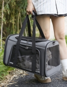 Cat bag out bags can be folded with small dog bags.