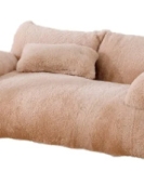 Fashion pet sofa nest keeps warm cat sofa universal rabbit plush pet dog nest pet nest cushion